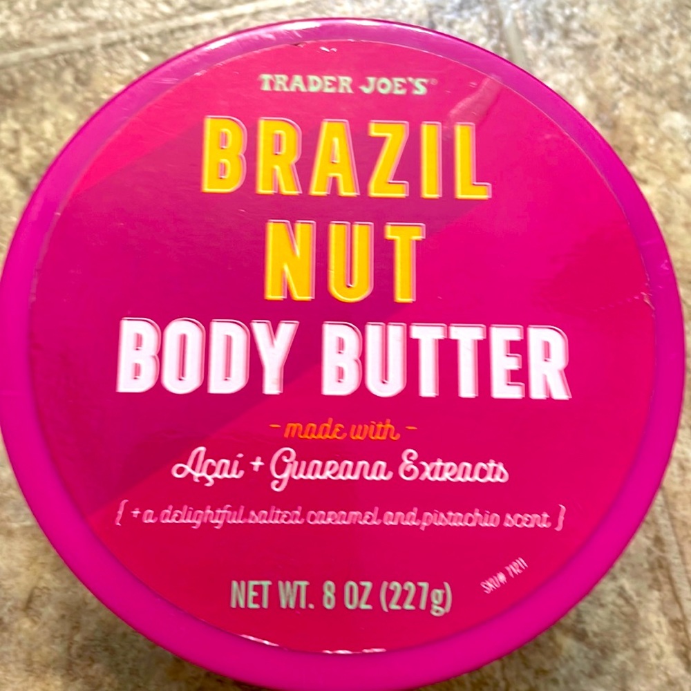 Trader Joe’s Brazil nut body butter